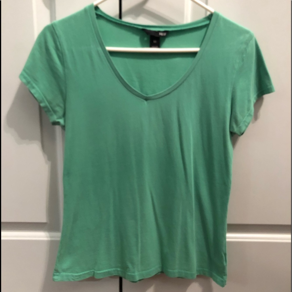 H&M Green Basic Medium Tee